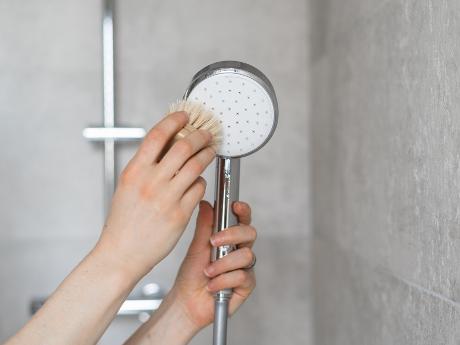 Comment nettoyer un pommeau de douche ?